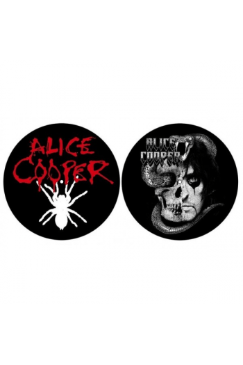Alice Cooper spider/skull podloga za gramofon (2 komada) - omot