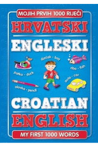 Mojih Prvih 1000 Riječi Plavi - naslovnica