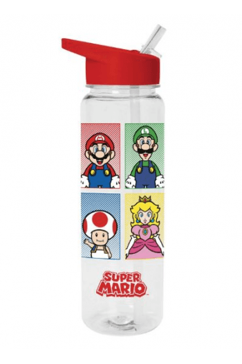 Pyramid Super Mario (4 Colour) Plastic Drinks Bottle - slika proizvoda