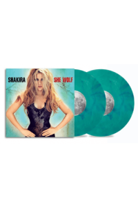 Shakira - She Wolf (sea glass+turquoise swirls vinyl) LP - omot