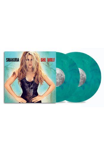 Shakira - She Wolf (sea glass+turquoise swirls vinyl) LP - omot