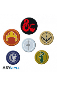 Dungeons & Dragons - Badge Pack – Factions - slika proizvoda