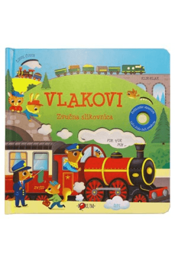 Vlakovi- zvučna slikovnica - naslovnica