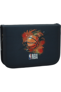 Pernica jednostruka 2 preklopa NBA plava s priborom 531368 P60
