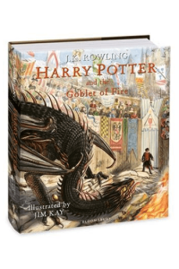 Harry Potter and the Goblet of Fire Illustrated Edition HB - naslovnica