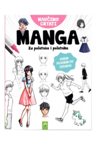 Manga - naučimo crtati - naslovnica