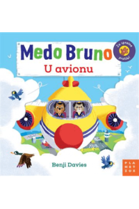 Medo Bruno - U avionu (Slikovnica) - naslovnica