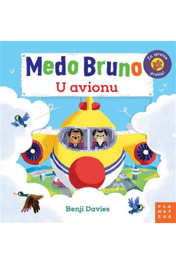 Medo Bruno - U avionu (Slikovnica) - naslovnica