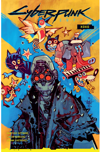 Cyberpunk 2077: XOXO (Strip) - naslovnica