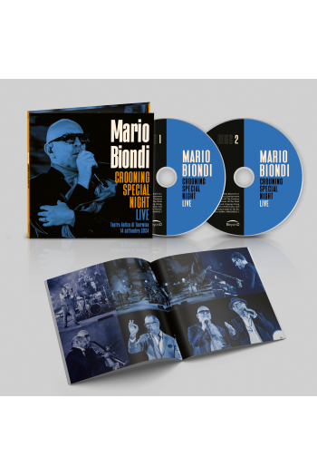 Mario Biondi - Crooning Special Night Live - Teatro Antico Di Taormina 2024 CD - omot