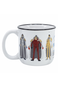Stor Taza Ceramica Desayuno 400 ml En Caja Regalo One Piece Marine Young Adult - slika proizvoda
