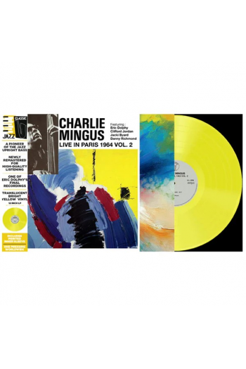 Charlie Mingus - Live In Paris Vol.2 (Yelow Vinyl) LP - omot
