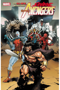 Savage Avengers Vol. 1: Time Is The Sharpest Edge (Strip) - naslovnica