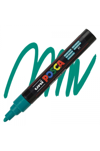 Marker Uni pc-5m Posca smaragdno zeleni (emerald) - slika proizvoda