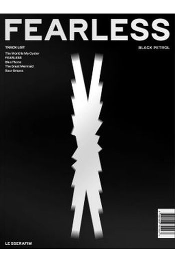 Le Sserafim - Fearless (Black Petrol Edition) CD - omot