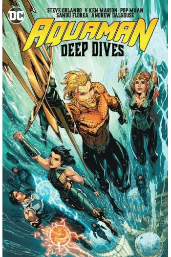 Aquaman: Deep Dives (Strip) - naslovnica