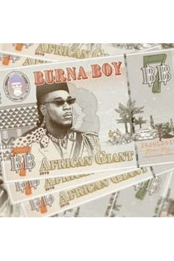 Burna Boy - African Giant LP - omot