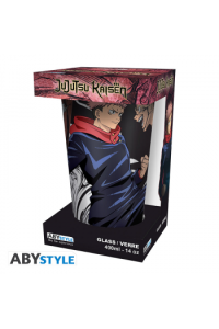 Jujutsu Kaisen - Large Glass - 400ml - Itadori Vs Sukuna -