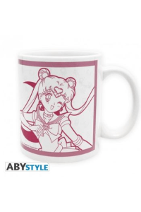 SAILOR MOON - Mug - 320 ml - Sailor Moon&Luna- subli - with box x2 - slika proizvoda