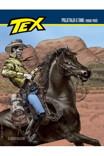 Tex Willer kolor specijal 08 - Prijetnja u tami i druge priče (Strip) - naslovnica