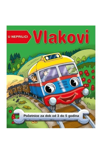 Vlakovi u neprilici (Slikovnica) - naslovnica