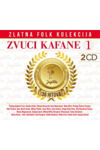 Razni izvođači - Zvuci kafane 1, Zlatna folk kolekcija CD - omot