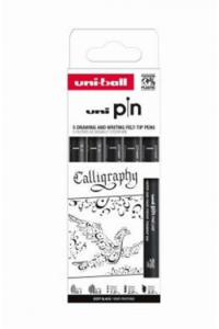 Marker Uni pin-200 top artikli 0.1/0.3/0.5mm crni 3/1