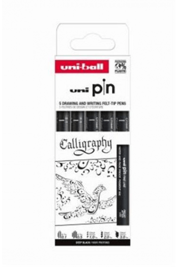Marker Uni pin-200 top artikli 0.1/0.3/0.5mm crni 3/1 - slika proizvoda