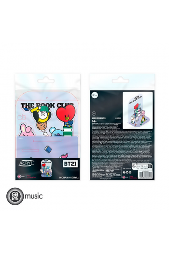 BT21 - Acryl® Diorama - Bookclub* - slika proizvoda