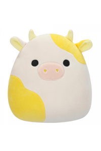 SQU: SQUishmallows 20cm W19 - Bodie - Žuto-Bijela Krava - slika proizvoda