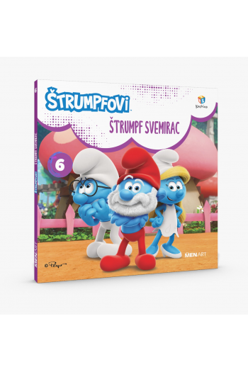 Štrumpf svemirac 6 knjiga