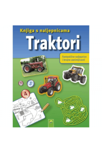Traktori - knjiga s naljepnicama - naslovnica
