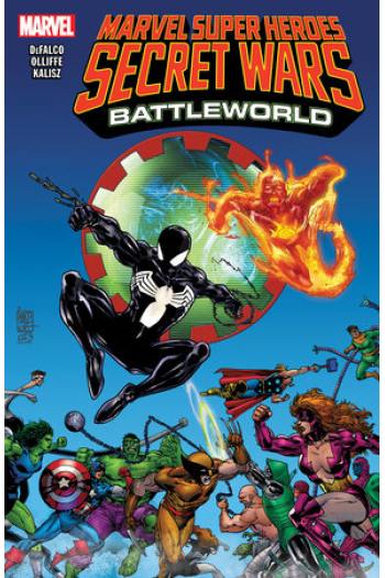 Marvel Super Heroes Secret Wars: Battleworld (Strip) - naslovnica