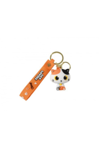 Privjesak za ključeve iTotal Cat narančasta XL2945