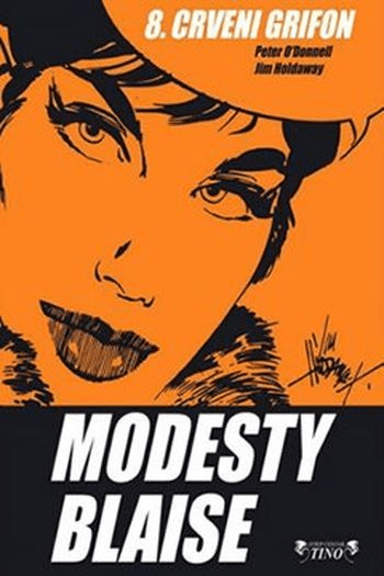 Modesty Blaise #08: Crveni Grifon (meki uvez) (Strip) - naslovnica