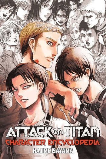 Attack on Titan Character Encyclopedia (Manga) - naslovnica