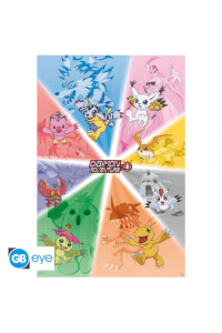 Digimon - Poster Maxi 91.5X61 - Digimon Group - slika proizvoda