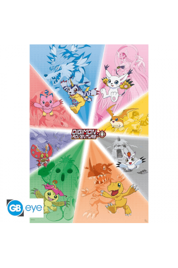 Digimon - Poster Maxi 91.5X61 - Digimon Group - slika proizvoda