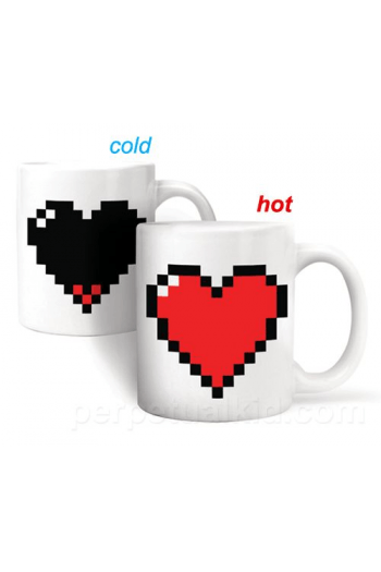 Morph Mug Pixel Heart - slika proizvoda