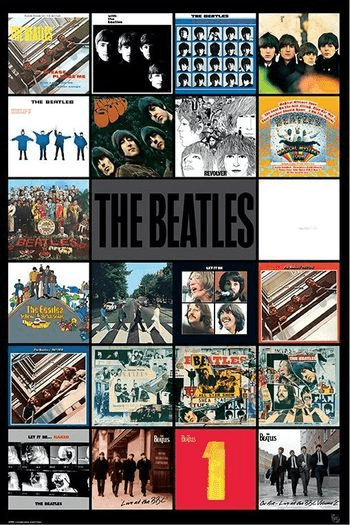 The Beatles - Poster Albums (91.5X61) - slika proizvoda
