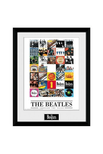 The Beatles Framed Poster Through The Years (30.5 x 40.6cm) - slika proizvoda