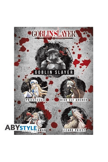 Goblin Slayer Poster Characters (52x38cm) - slika proizvoda