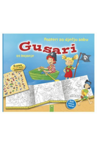 Gusari za bojanje – posteri za dječju sobu - naslovnica