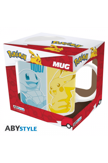 Pokemon - Mug - 320 ml - Pikachu & Kanto Starters - Subli - slika proizvoda