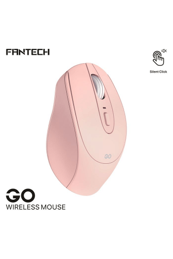 Miš bežični Fantech 1600 DPI Go Series W191 roza - slika proizvoda