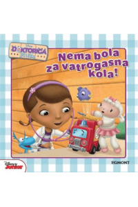 Doktorica Pliško: Pliško nema bola za vatrogasna kola (Slikovnica) - naslovnica
