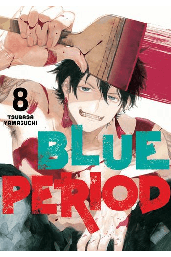 Blue Period, Vol. 08 (Manga) - naslovnica
