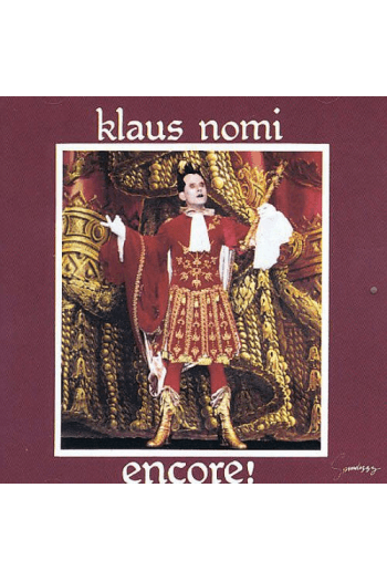 Nomi, Klaus - Encore (Nomi's Best) CD - omot