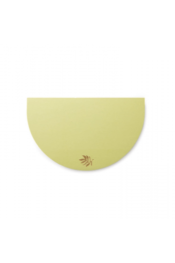 Half Moon Notepad-Palm Leaf - slika proizvoda