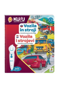 Interaktivna Knjiga Kuku - Vozila i strojevi (bez olovke) - naslovnica